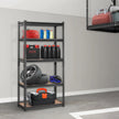 VEVOR Storage Shelving Unit, 5-Tier Adjustable, 2000 lbs Capacity, Heavy Duty Garage Shelves Metal Organizer Utility Rack, Black, 30