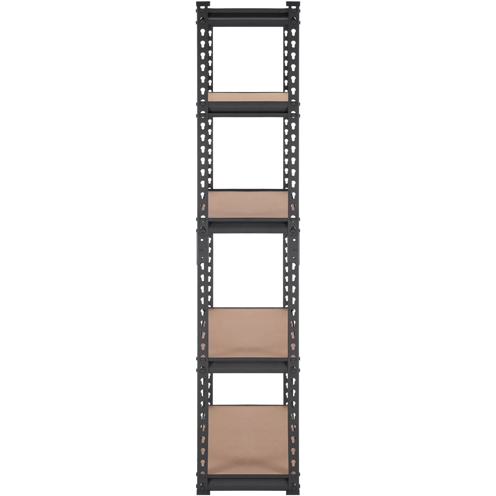 VEVOR Storage Shelving Unit, 5-Tier Adjustable, 2000 lbs Capacity, Heavy Duty Garage Shelves Metal Organizer Utility Rack, Black, 30