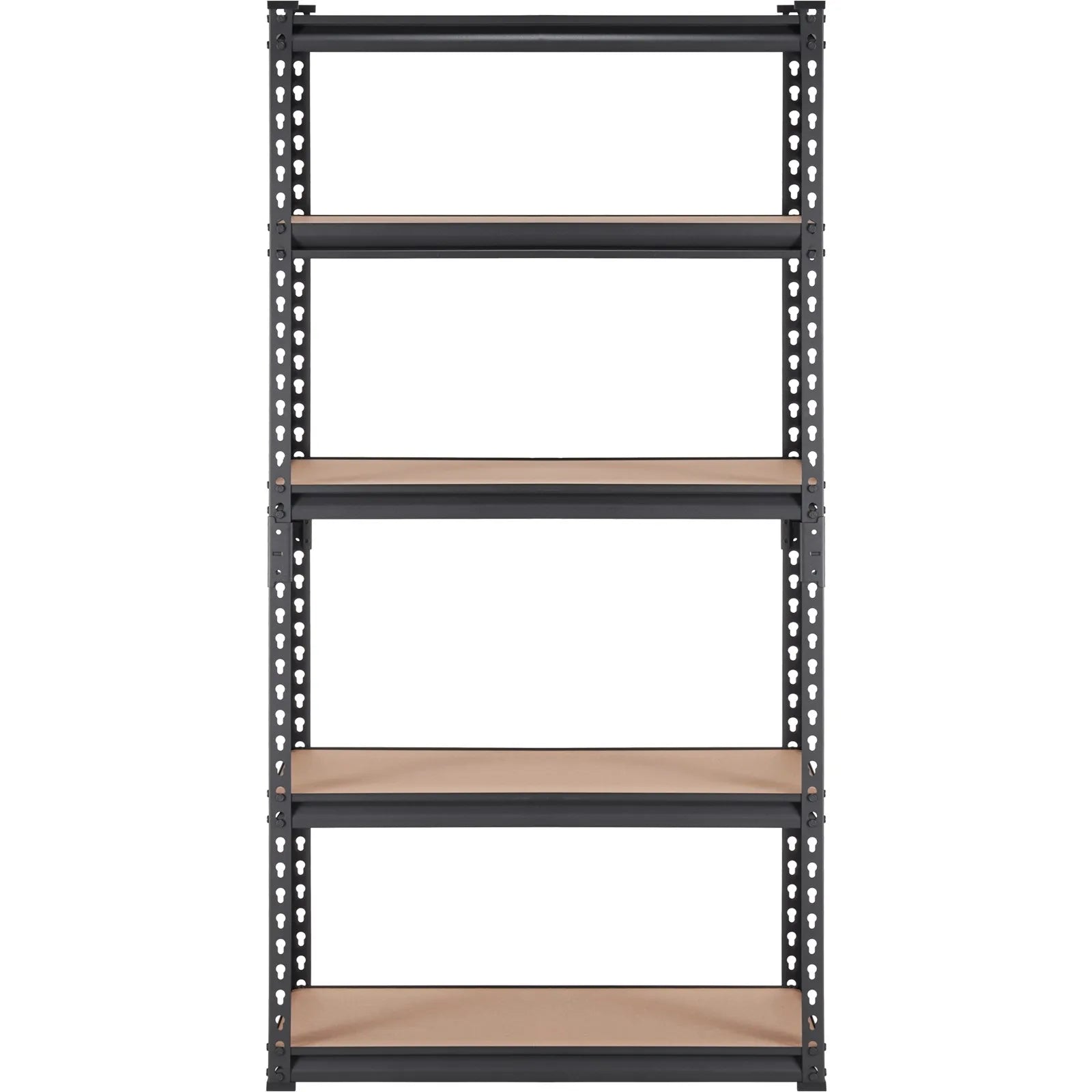 VEVOR Storage Shelving Unit, 5-Tier Adjustable, 2000 lbs Capacity, Heavy Duty Garage Shelves Metal Organizer Utility Rack, Black, 30