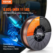 VEVOR Solid MIG Welding Wire, ER70S-6 0.035-inch 11LBS with Low Splatter and High Levels of Deoxidizers for All Position Gas Welding