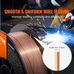 VEVOR Solid MIG Welding Wire, ER70S-6 0.035-inch 11LBS with Low Splatter and High Levels of Deoxidizers for All Position Gas Welding