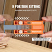 VEVOR Pocket Hole Jig, 56 Pcs Mini Jig Pocket Hole System with 9