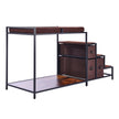 VEVOR Pet Bunk Bed Dog/Cat Window Perch with Stairs Storage Medium Size