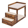 VEVOR Pet Bunk Bed with Stairs Dog/Cat Window Perch Sleeper Couch Medium Size