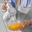 VEVOR Digital Electric Hand Mixer, 5-Speed, 200W Portable Electric Handheld Mixer, with Turbo Boost Beaters Dough Hooks Whisk Storage Bag, Baking Supplies for Whipping Mixing Egg Cookie Cake Cream