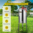 VEVOR Manual Honey Extractor Separator 3 Frame Stainless Steel Honeycomb Drum Spinner Crank Beekeeping Equipment Apiary Centrifuge Equipment