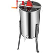 VEVOR Manual Honey Extractor Separator 3 Frame Stainless Steel Honeycomb Drum Spinner Crank Beekeeping Equipment Apiary Centrifuge Equipment