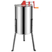 VEVOR Manual Honey Extractor Separator 3 Frame Stainless Steel Honeycomb Drum Spinner Crank Beekeeping Equipment Apiary Centrifuge Equipment