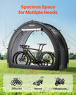 VEVOR Outdoor Bike Storage Tent Fan-Shaped Waterproof Bike Tent for 1 to 2 Bikes