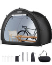 VEVOR Outdoor Bike Storage Tent Fan-Shaped Waterproof Bike Tent for 4 to 5 Bikes