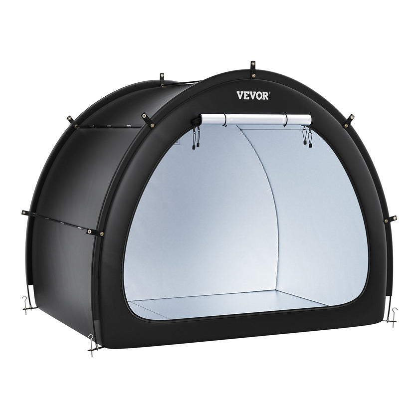 VEVOR Outdoor Bike Storage Tent Fan-Shaped Waterproof Bike Tent for 4 to 5 Bikes