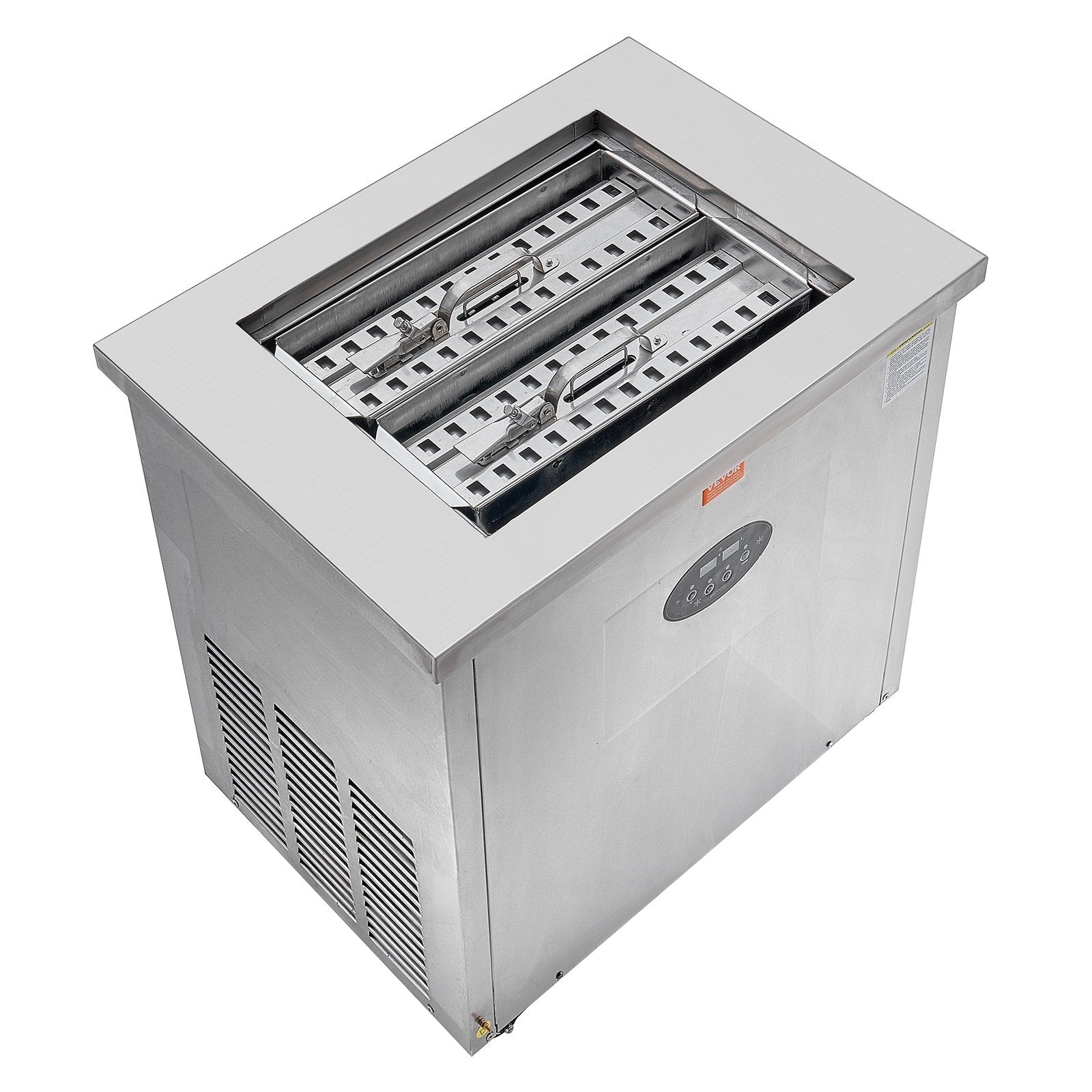 VEVOR Commercial Popsicle Machine, 2 Mould Set - 52 PCS Ice Pops Making Machine, Stainless Steel Commercial Ice Lolly Maker, Ice Sticks Popsicle Machine for Bar, Cafes, Milktea Store (26PCS / Mould Se
