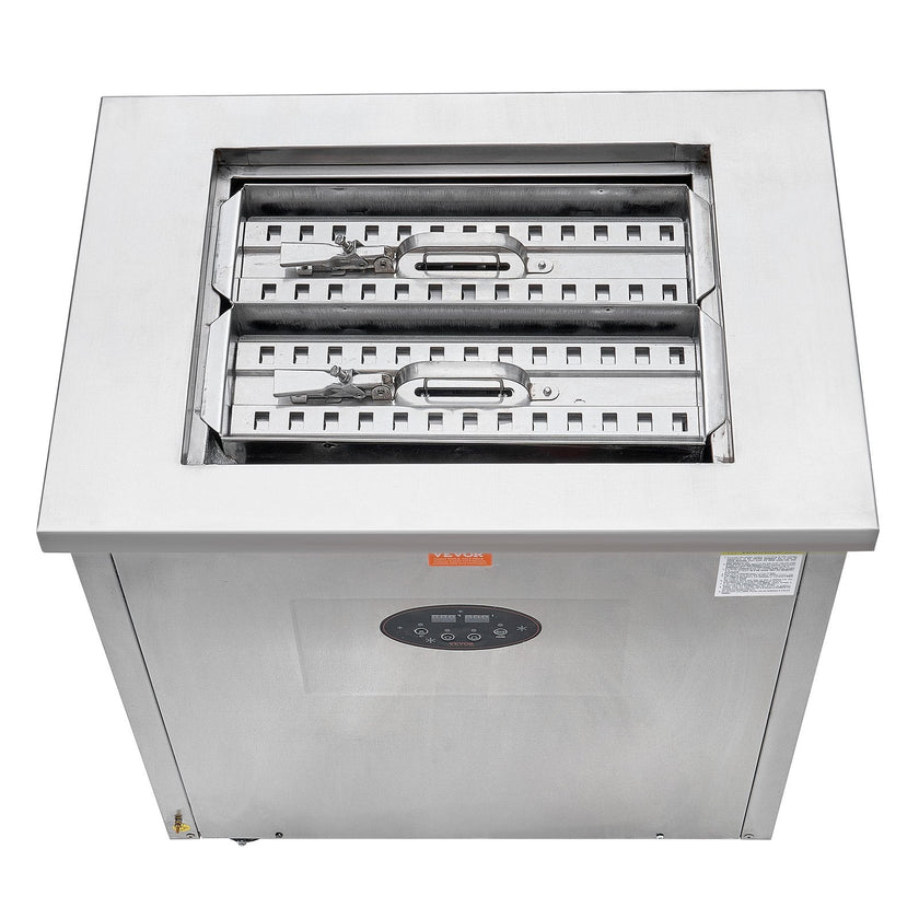 VEVOR Commercial Popsicle Machine, 2 Mould Set - 52 PCS Ice Pops Making Machine, Stainless Steel Commercial Ice Lolly Maker, Ice Sticks Popsicle Machine for Bar, Cafes, Milktea Store (26PCS / Mould Se