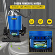 VEVOR Backpack Vacuum, 3.6qt Backpack Vacuum Cleaner, 5-IN-1 Lightweight Backpack Vacuum, HEPA Filtration Vacuum Backpack, Commercial Industrial Backpack Vacuum with Telescoping Wand, Tool Kit, Corded