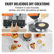 VEVOR Electric Ice Cream Cone Maker Commercial Waffle Cone Egg Roll 1230W