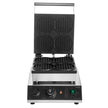 VEVOR 4PCS Commercial Waffle Maker Round Waffle Iron Machine 1750W Non-Stick