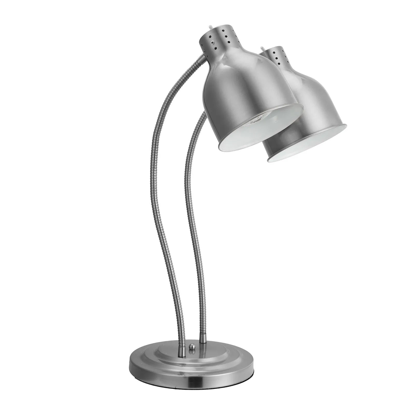 VEVOR Commercial Food Heat Lamp 2-head Electric Catering for Restaurant Buffet