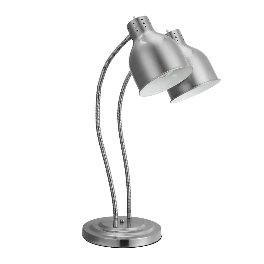VEVOR Commercial Food Heat Lamp 2-head Electric Catering for Restaurant Buffet