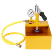 VEVOR Hydrostatic Test Pump, Max 25 bar/362 PSI, Single Valve Hydraulic Manual Water Pressure Tester Kit with Gauge 1.4 Gal Water Tank, 3 ft Hose with 1/2 inch External Thread Connector for Pipeline