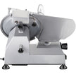 VEVOR Commercial Meat Slicer, 240W Electric Deli Food Slicer, 10 inch Carbon Steel Blade Electric Food Slicer, 350-400RPM Meat Slicer, 0 - 0.47 inch Adjustable Thickness for Commercial and Home Use