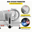 VEVOR Commercial Meat Slicer, 200W Electric Deli Food Slicer, 350-400RPM Meat Slicer with 8