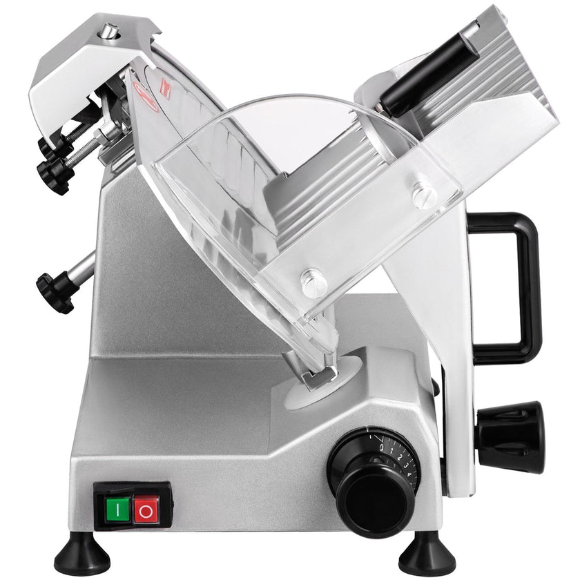 VEVOR Commercial Meat Slicer, 200W Electric Deli Food Slicer, 350-400RPM Meat Slicer with 8