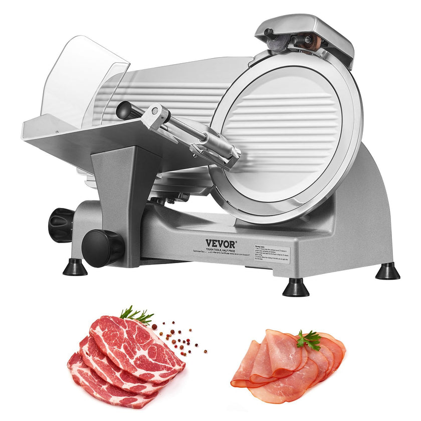 VEVOR Meat Slicer, 340W Electric Deli Food Slicer with 10