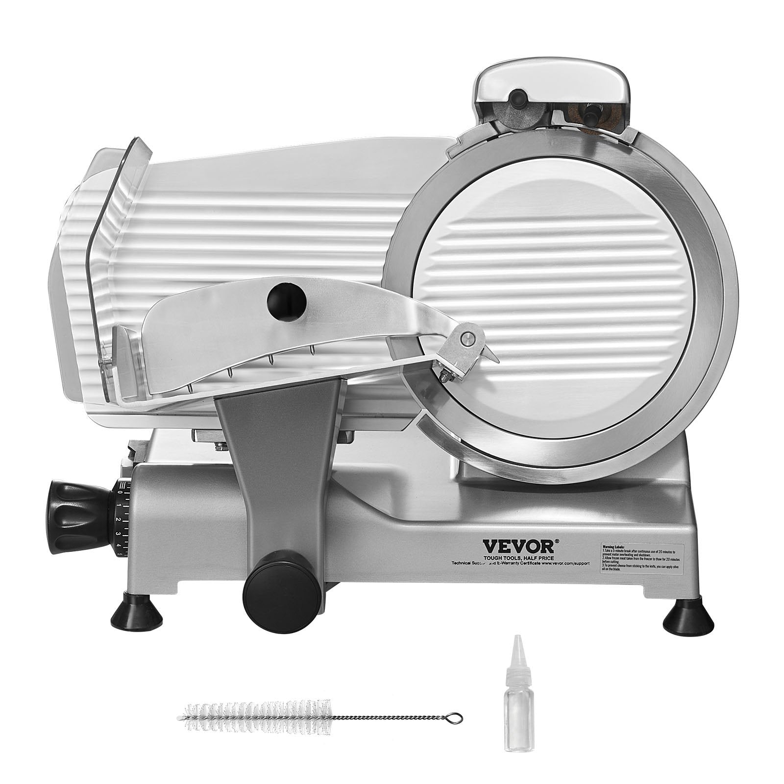 VEVOR Meat Slicer, 340W Electric Deli Food Slicer with 10