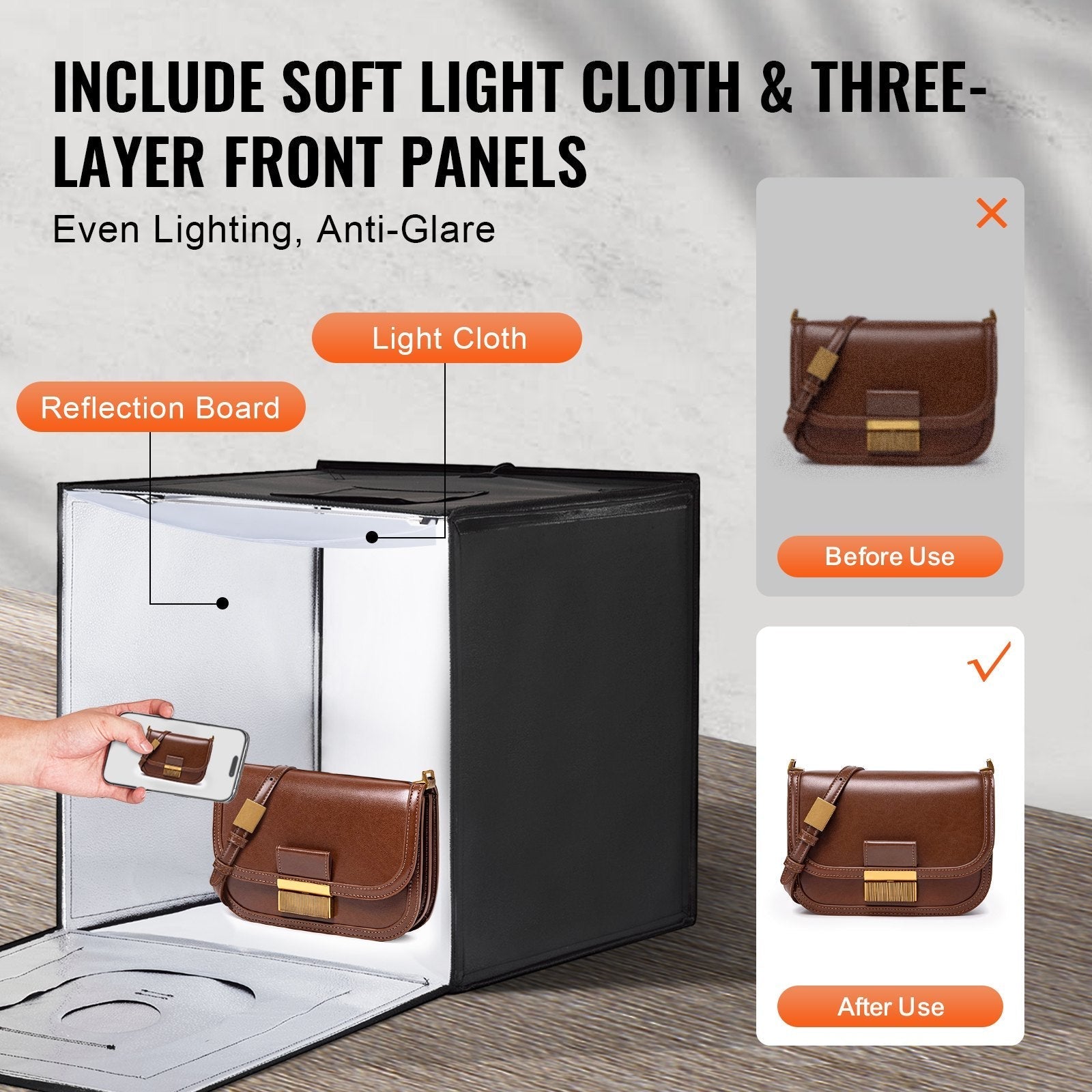 VEVOR Photo Studio Light Box 20
