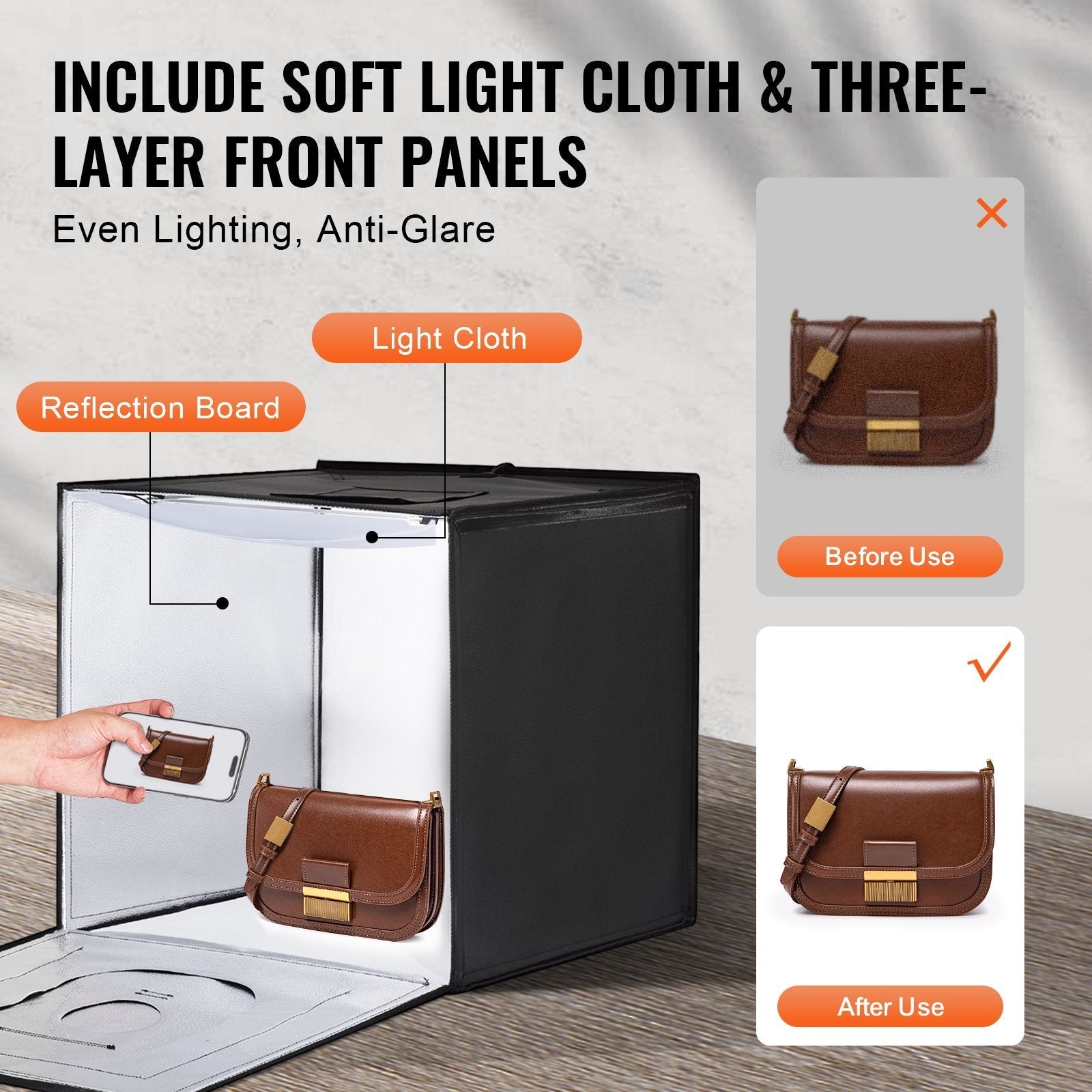 VEVOR Photo Studio Light Box 24