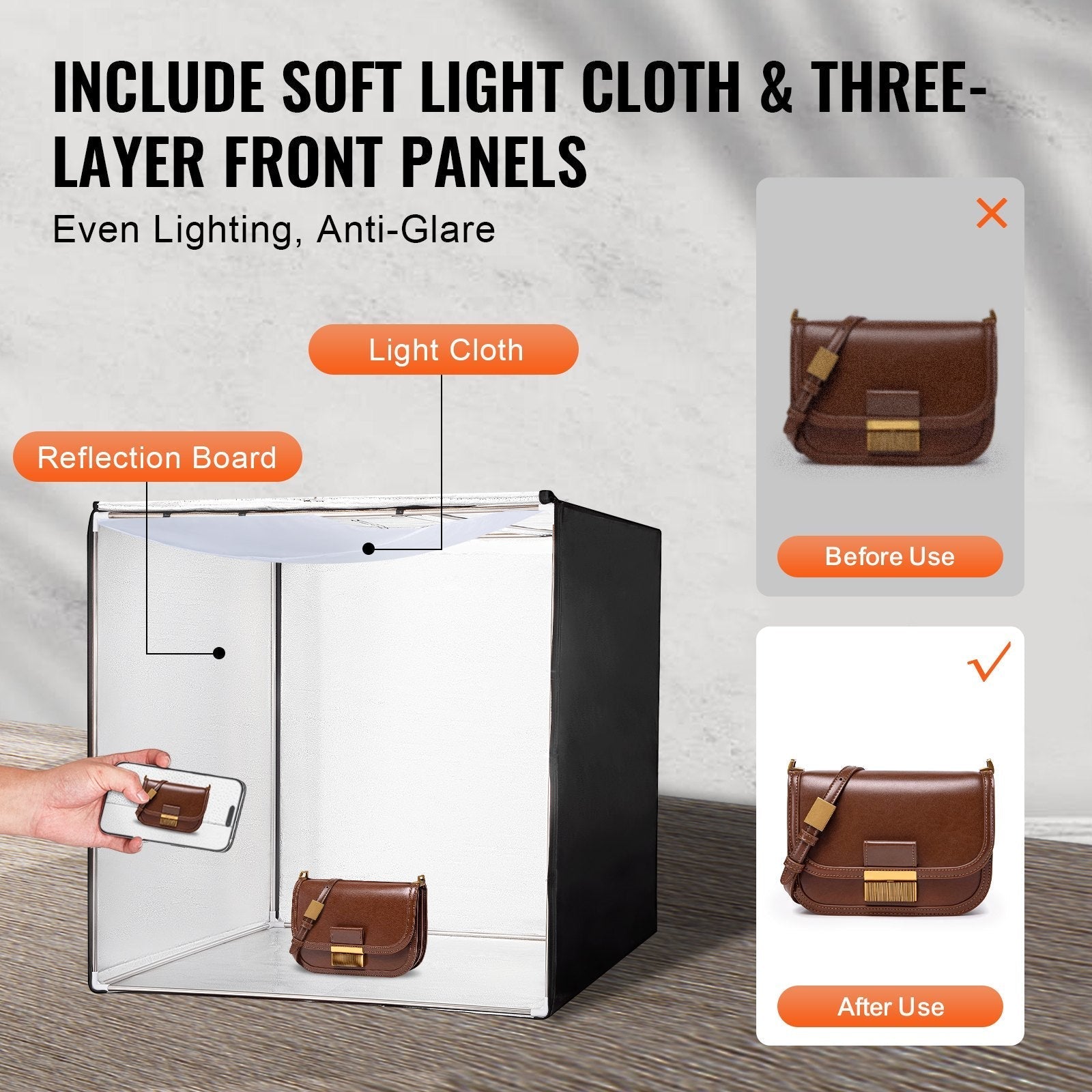 VEVOR Photo Studio Light Box 32
