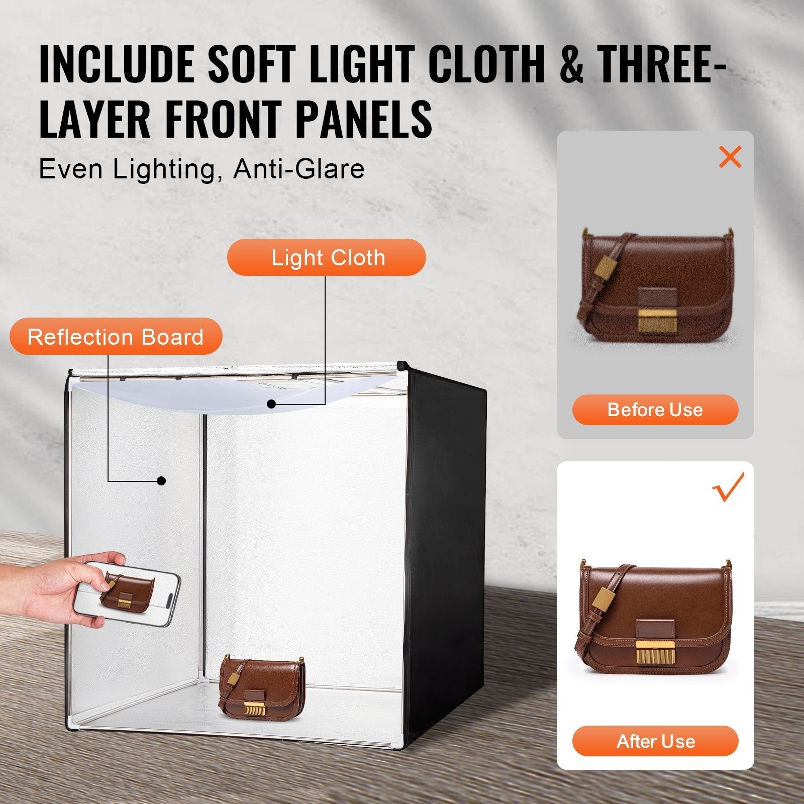 VEVOR Photo Studio Light Box 39