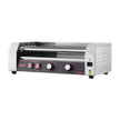 VEVOR Electric 12 Hot Dog 5 Roller Commercial Sausage Grill Cooker Machine 750W