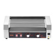 VEVOR Electric 12 Hot Dog 5 Roller Commercial Sausage Grill Cooker Machine 750W