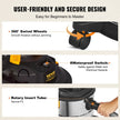VEVOR Stainless Steel Wet Dry Shop Vacuum, 5.5 Gallon 6 Peak HP Wet/Dry Vac, Powerful Suction with Blower Function with Attachments 2-in-1 Crevice Nozzle, Small Shop Vac Perfect for Carpet Debris, Pet