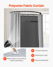 VEVOR Fitting Room Portable Dressing Room 39 in Privacy Space (Semicircular)
