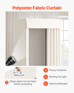 VEVOR Fitting Room Moveable Dressing Room 39 in Privacy Space (Black and Beige)