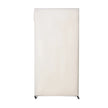 VEVOR Fitting Room Moveable Dressing Room 39 in Privacy Space (Black and Beige)