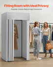 VEVOR Fitting Room Dressing Room 39 in Privacy Space for Boutique Mall & Outdoor