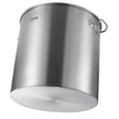 VEVOR 100QT Stainless Steel Stockpot Cooking Kitchen Sauce Pot with Basket Lid