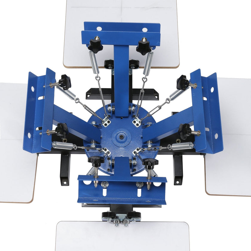 VEVOR 4 Color 4 Station Silk Screening Screenprint Press Screen Printing Machine