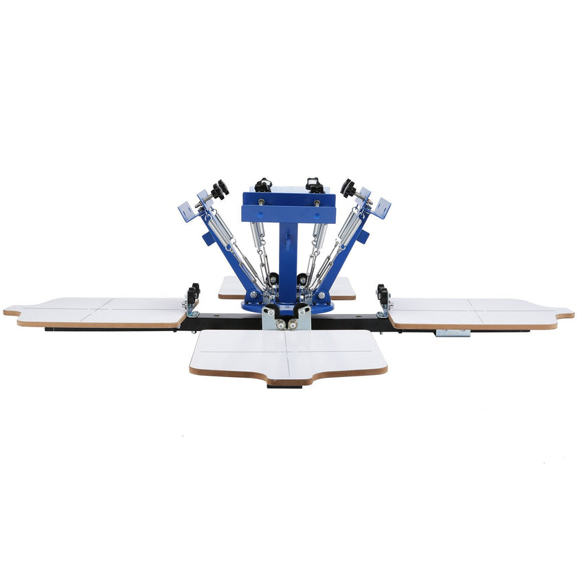 VEVOR 4 Color 4 Station Silk Screening Screenprint Press Screen Printing Machine