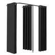 VEVOR Fitting Room Portable Dressing Room 79 x 39 x 79 in Privacy Space (Black)