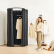 VEVOR Fitting Room Portable Dressing Room 39 x 37 x 79 in Privacy Space (Black)