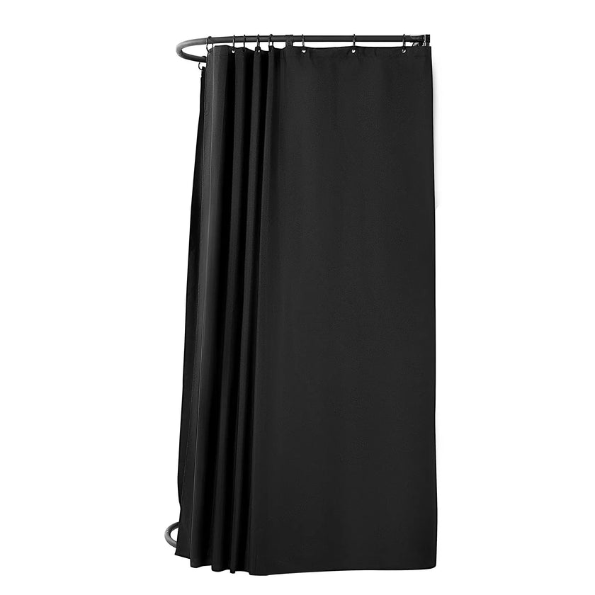 VEVOR Fitting Room Portable Dressing Room 39 x 37 x 79 in Privacy Space (Black)