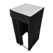 VEVOR Fitting Room Portable Dressing Room 39 x 39 x 78 in Privacy Space (Black)