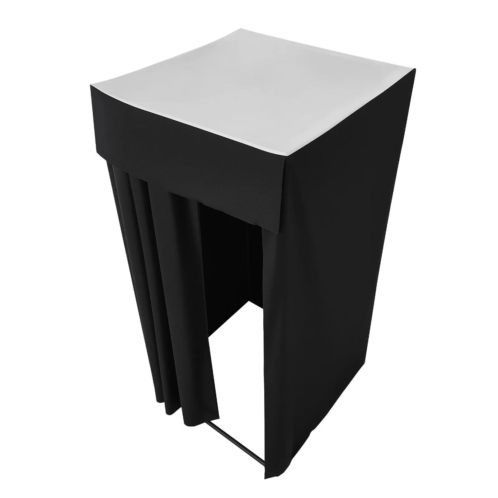 VEVOR Fitting Room Portable Dressing Room 39 x 39 x 78 in Privacy Space (Black)