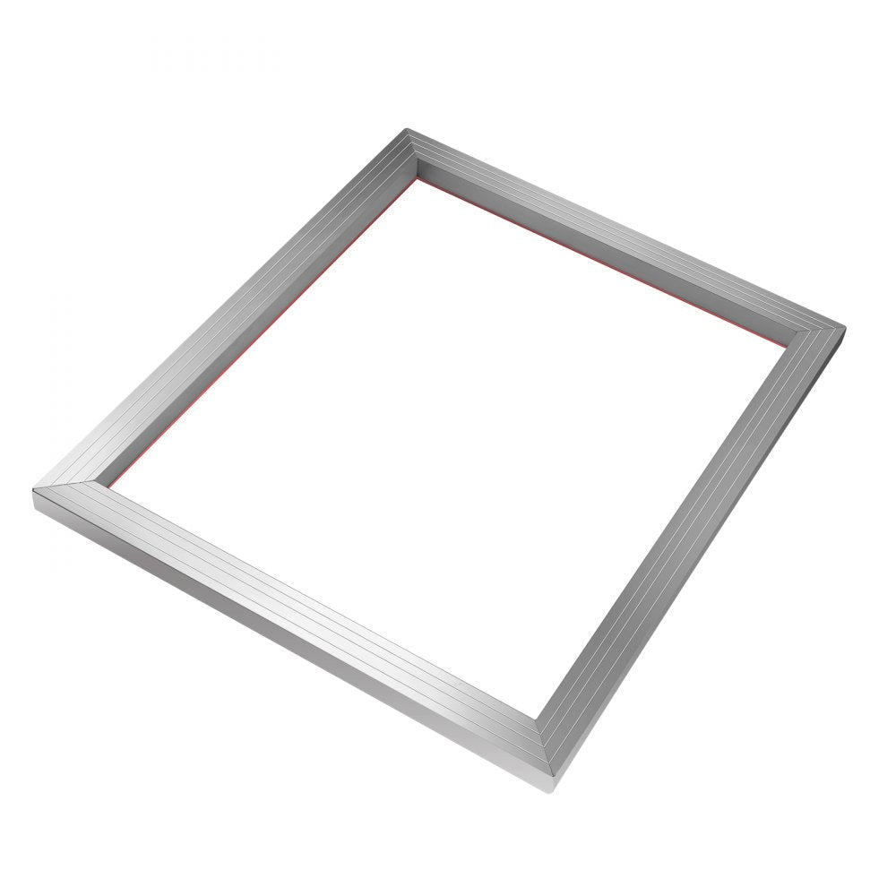 VEVOR Screen Printing Kit, 4 Pieces Aluminum Silk Screen Printing Frames, 20x20inch Silk Screen Printing Frame with 110 Count Mesh, High Tension Nylon Mesh and Sealing Tape for T-shirts DIY Printing