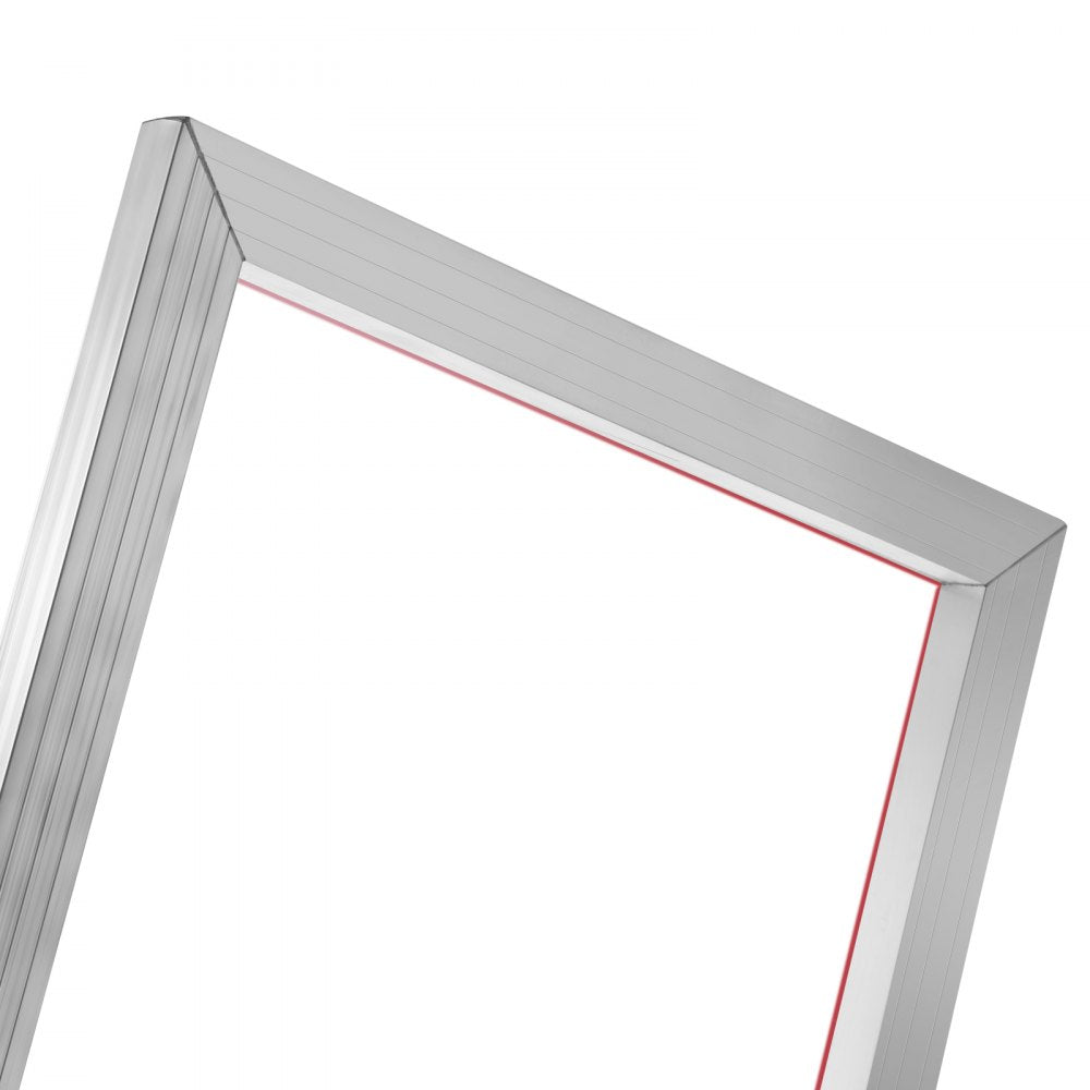 VEVOR Screen Printing Kit, 3 Pieces Aluminum Silk Screen Printing Frames 6x10/8x12/10x14inch 110 Count Mesh, 5 Glitters and Screen Printing Squeegees and Transparency Films for T-shirts DIY Printing