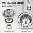 VEVOR Stainless Steel Prep & Utility Sink, 1 Compartment Free Standing Small Sink Include Faucet & legs, 21